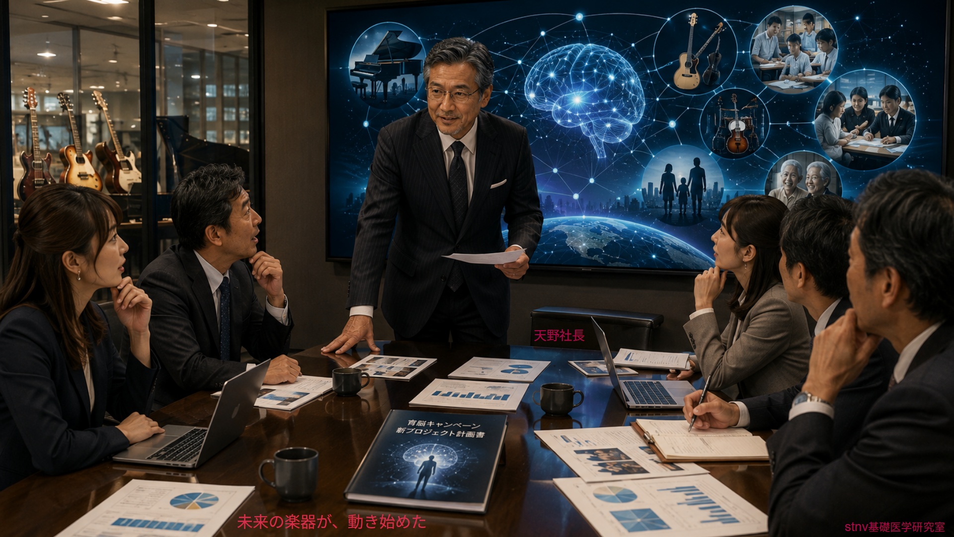 天野社長