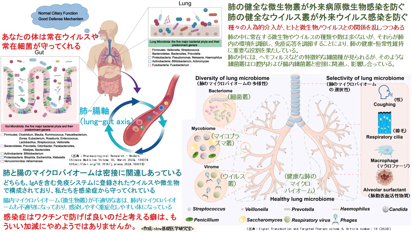 あなたの体は常在ウイルスや常在細菌が守ってくれる