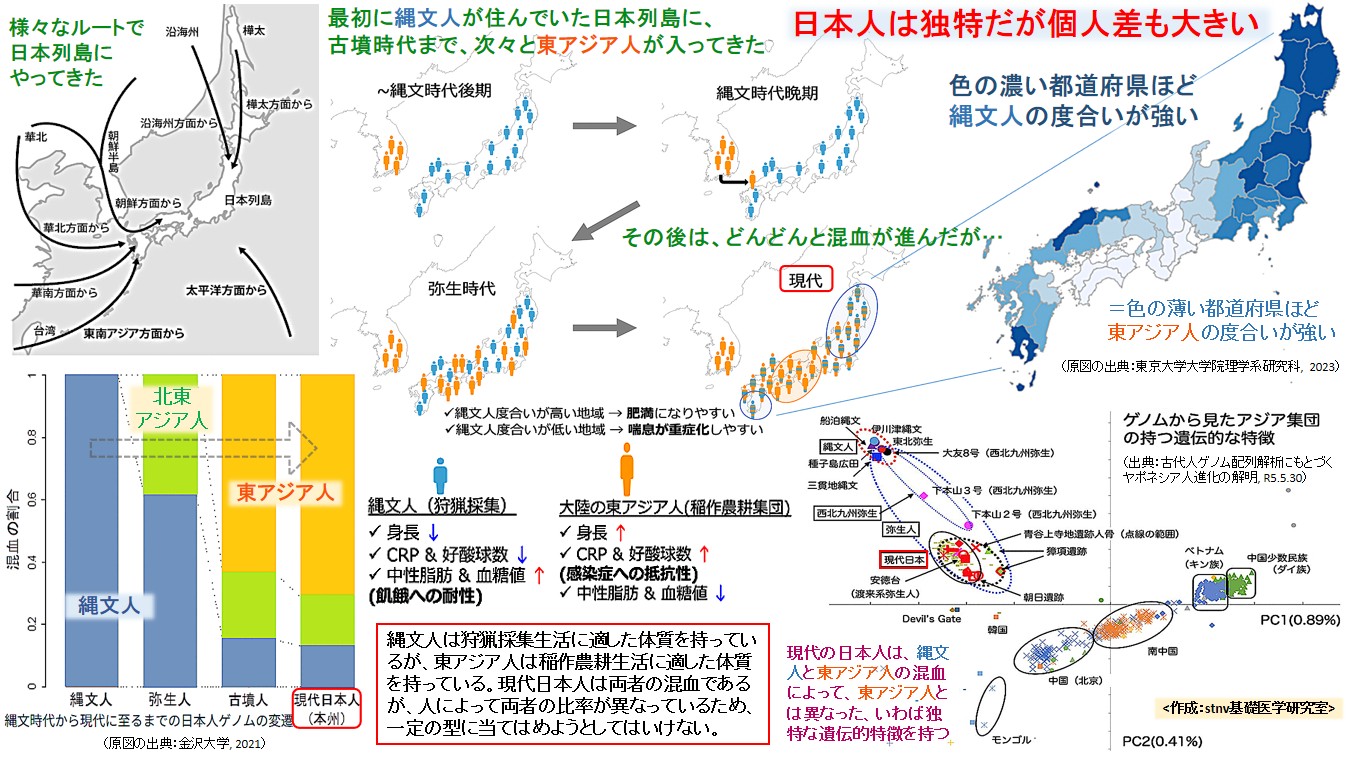 日本人は独特だが個人差も大きい