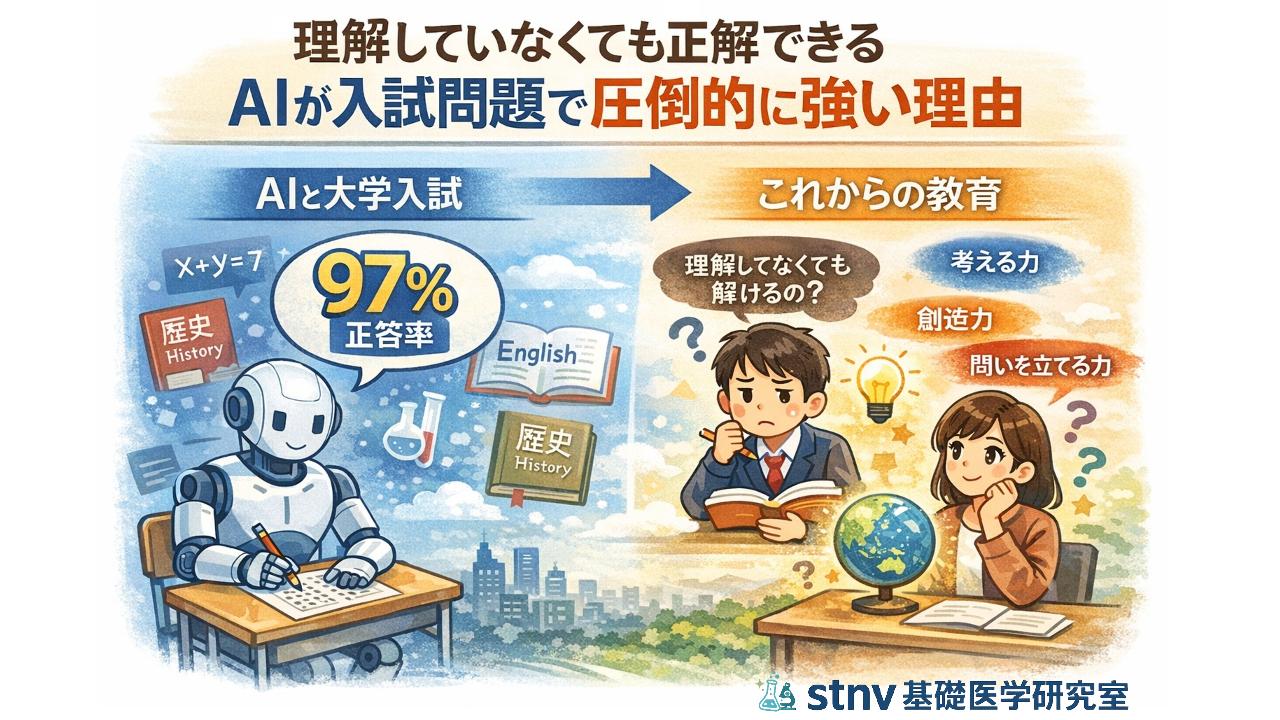 AIが入試問題で圧倒的に強い理由