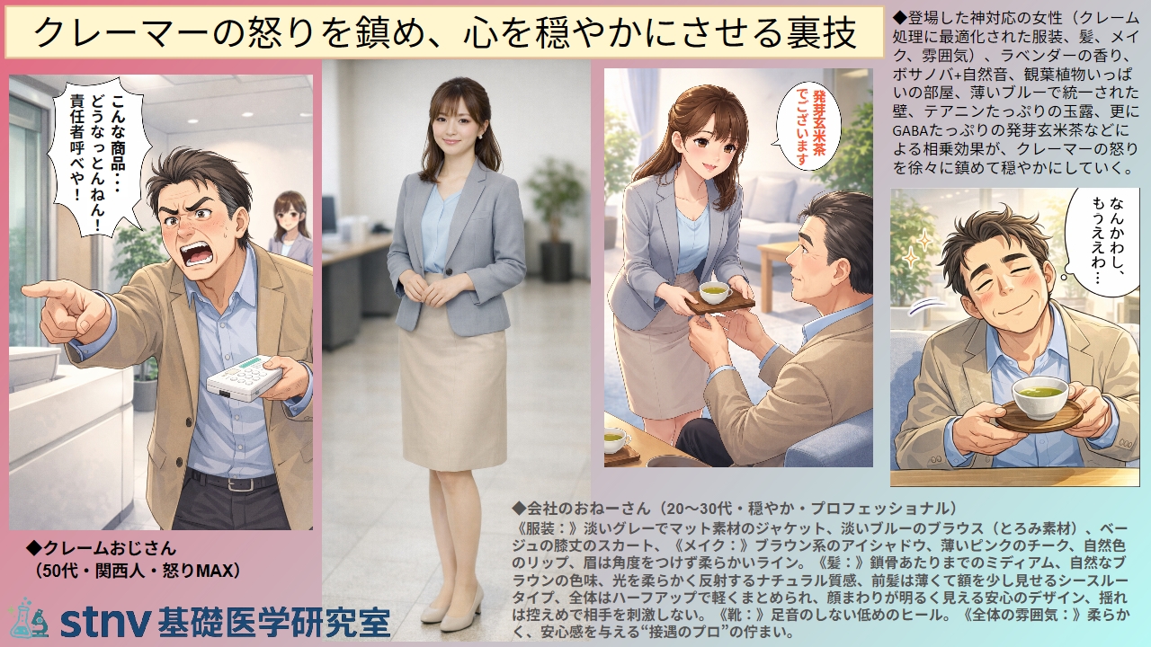 クレーマーの怒りを鎮め、心を穏やかにさせる裏技