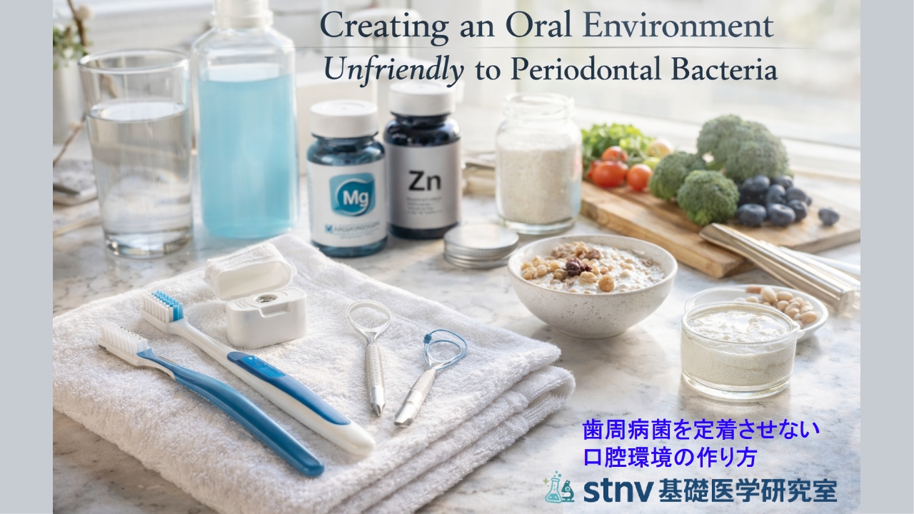歯周病菌を定着させない口腔環境の作り方