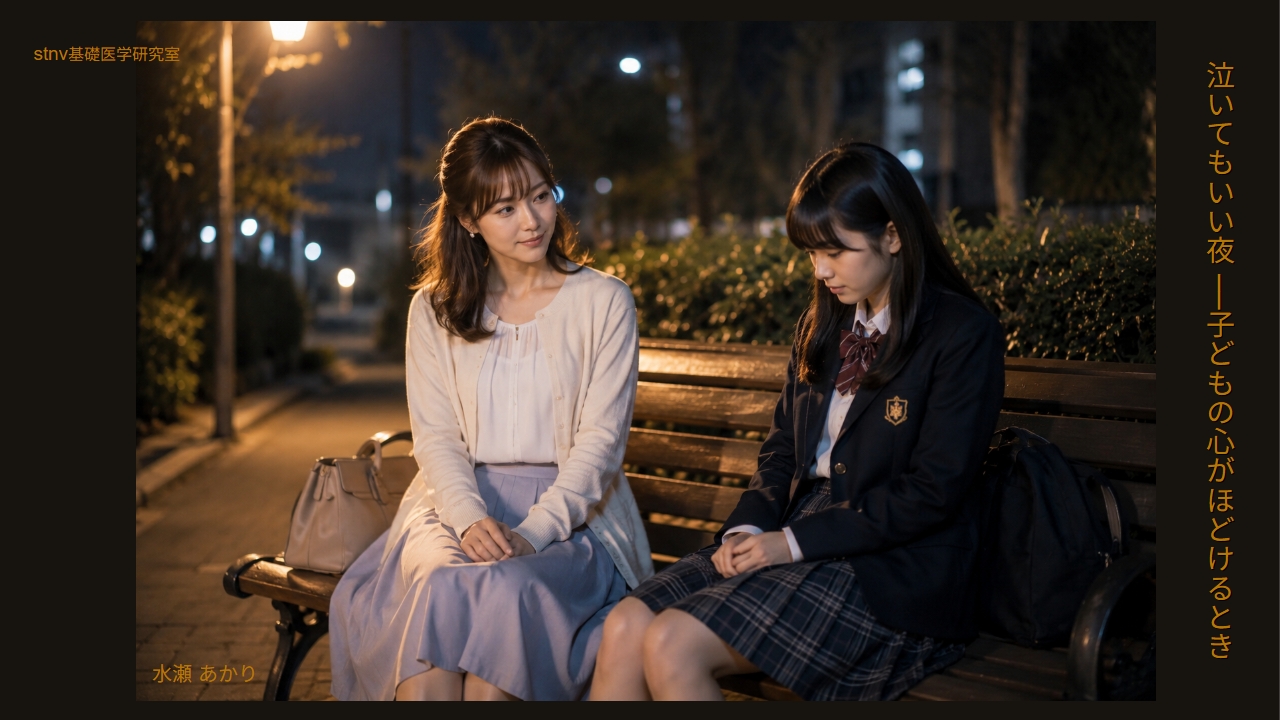 泣いてもいい夜──子どもの心がほどけるとき