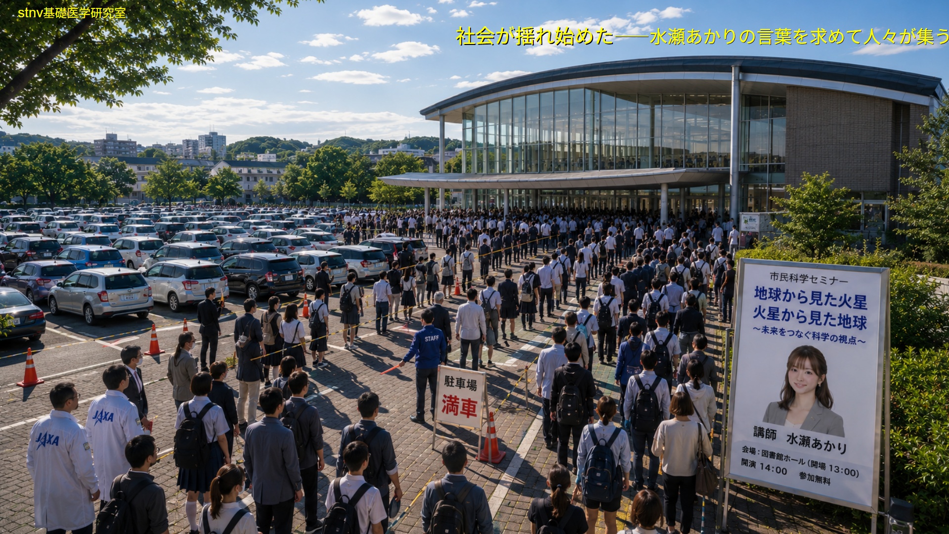 社会が揺れ始めた――水瀬あかりの言葉を求めて人々が集う