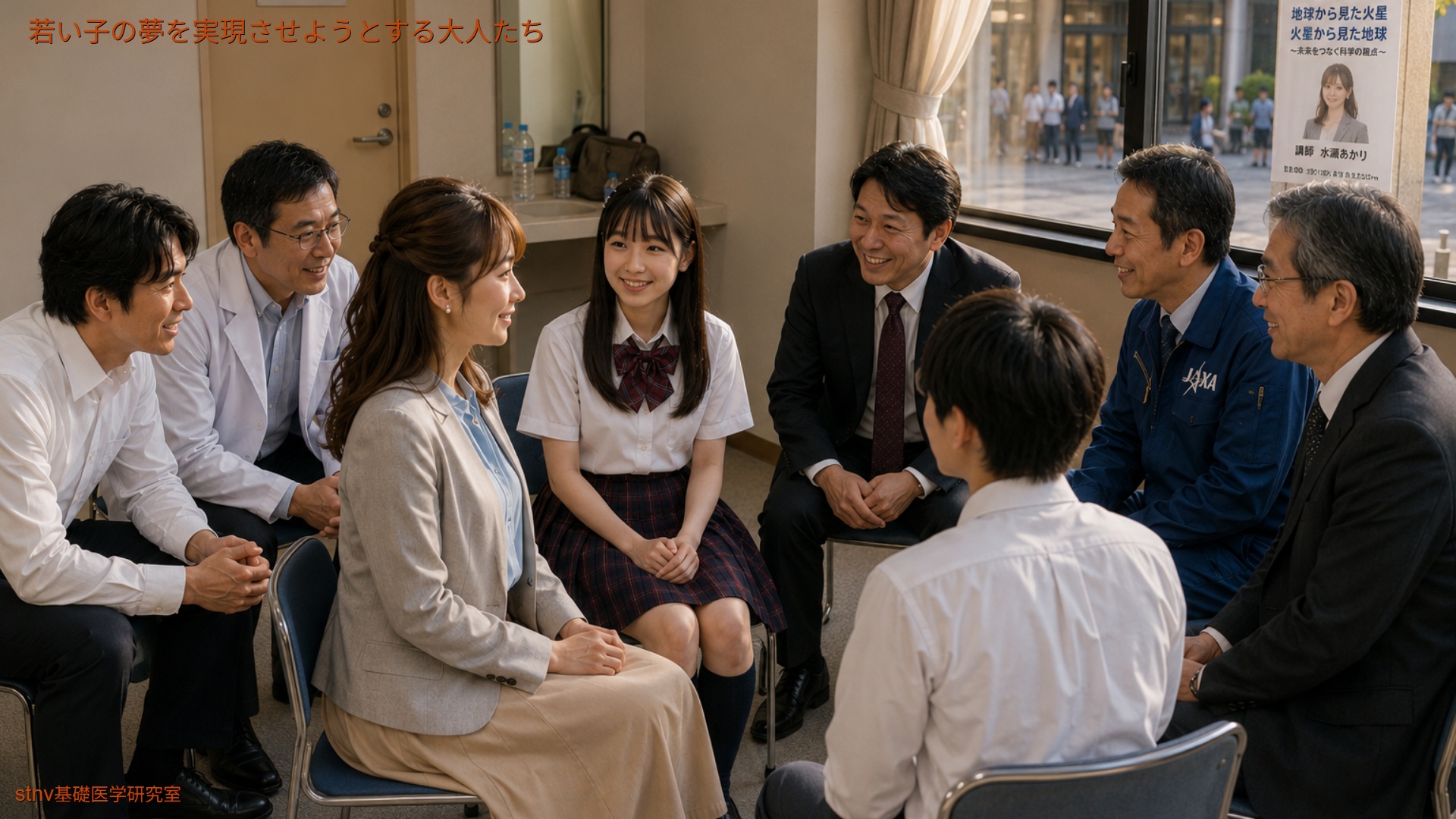 若い子の夢を実現させようとする大人たち