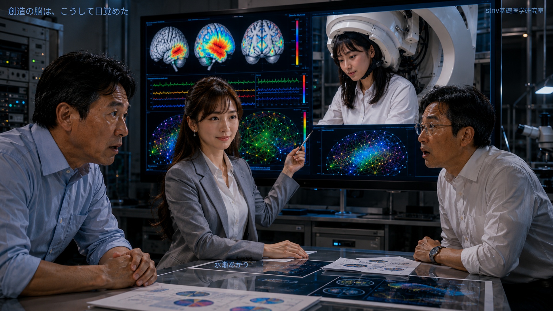 創造の脳, 広域同期, LSG, PhytoCore, 未来の感覚, 水瀬あかり, 佐伯みのり, 脳科学, 創造性, 教育モデル