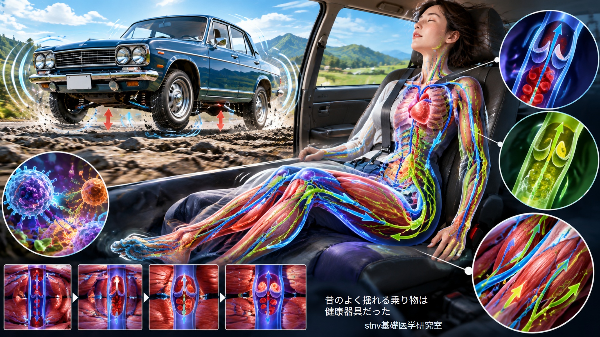 昔のよく揺れる乗り物は健康器具だった