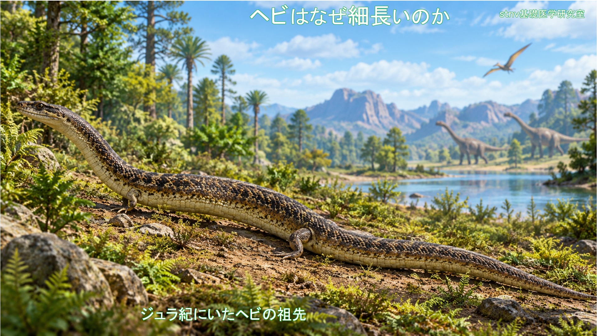 ヘビはなぜ細長いのか